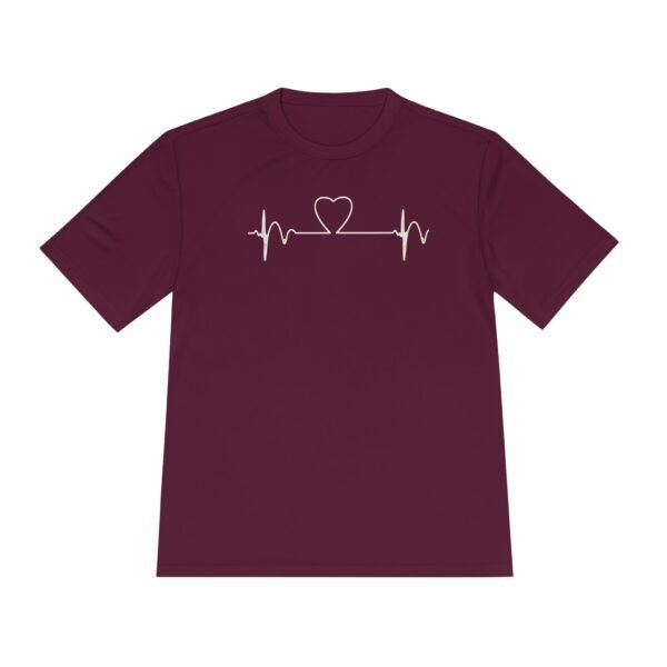 Heartbeat Wellness Tee, Exercise Shirt, Fitness Apparel, Unisex Workout Top, Casual Sportswear, Heart Rate Graphic Tee - Image 49