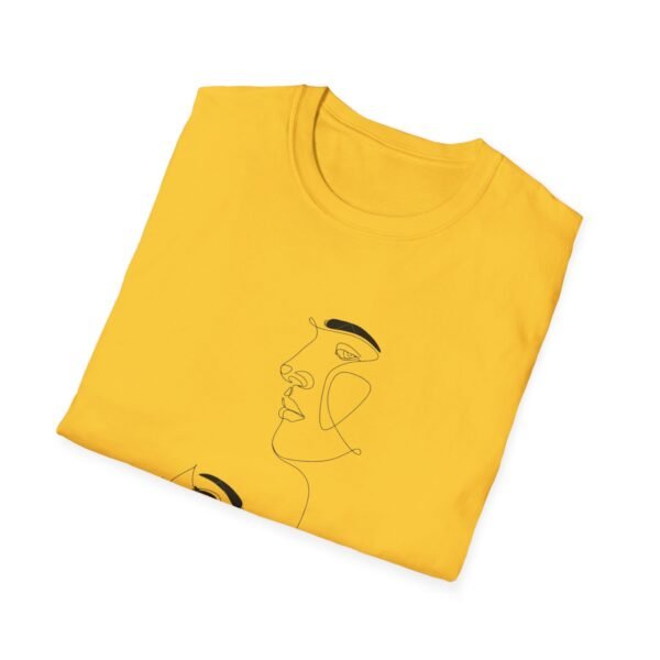 Minimalist Love T-Shirt - Artistic Face Design, Gifts for Her, Graphic Tee, Casual Wear, Valentine's Day - Image 36