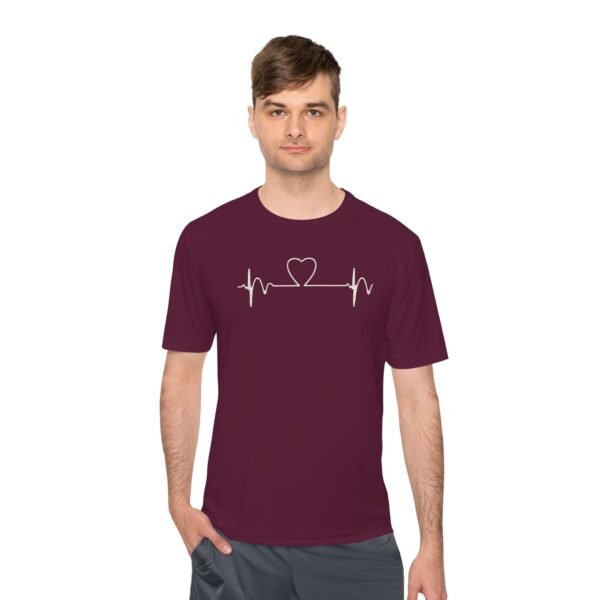 Heartbeat Wellness Tee, Exercise Shirt, Fitness Apparel, Unisex Workout Top, Casual Sportswear, Heart Rate Graphic Tee - Image 51