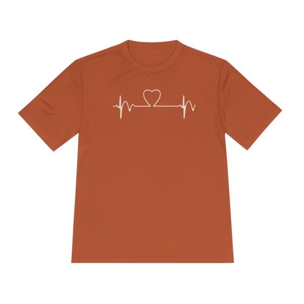 Heartbeat Wellness Tee, Exercise Shirt, Fitness Apparel, Unisex Workout Top, Casual Sportswear, Heart Rate Graphic Tee - Image 17