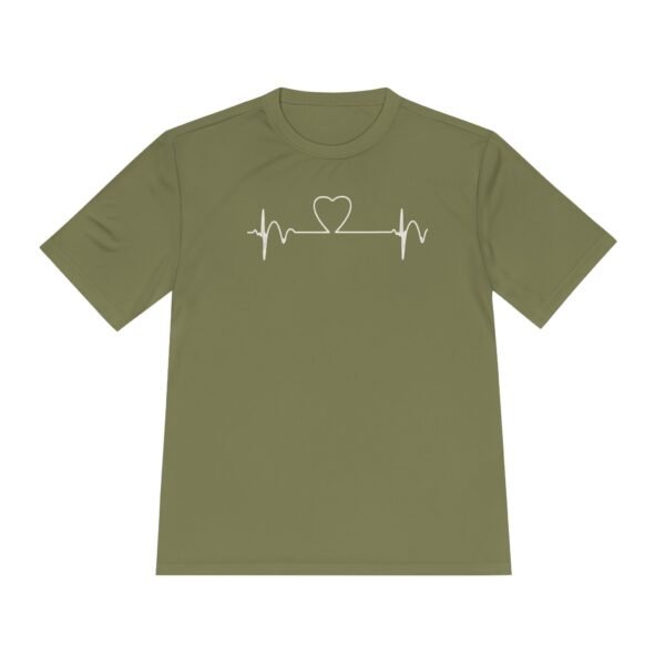 Heartbeat Wellness Tee, Exercise Shirt, Fitness Apparel, Unisex Workout Top, Casual Sportswear, Heart Rate Graphic Tee - Image 25