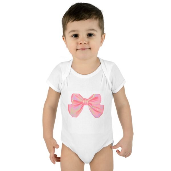 Infant Baby Rib Bodysuit - Image 3