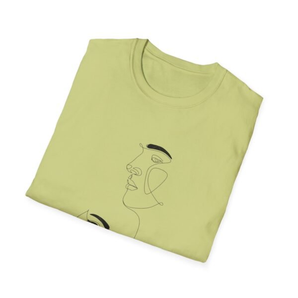 Minimalist Love T-Shirt - Artistic Face Design, Gifts for Her, Graphic Tee, Casual Wear, Valentine's Day - Image 32