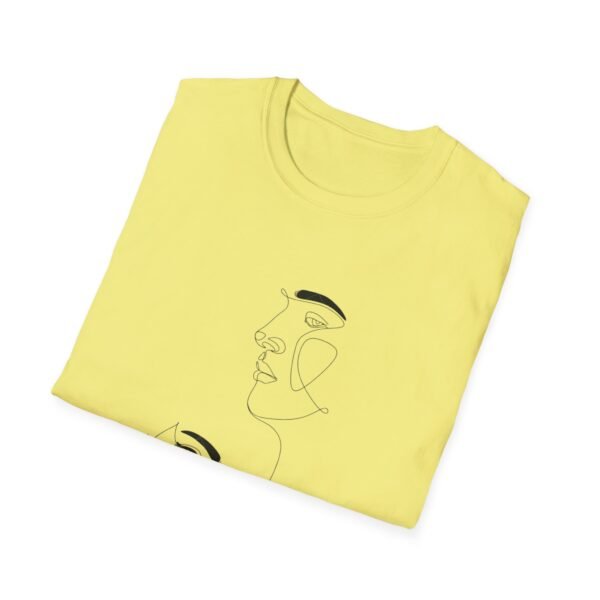Minimalist Love T-Shirt - Artistic Face Design, Gifts for Her, Graphic Tee, Casual Wear, Valentine's Day - Image 28