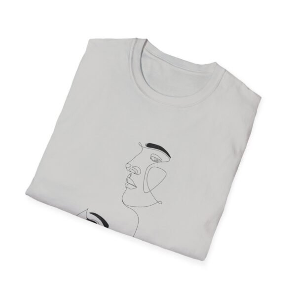 Minimalist Love T-Shirt - Artistic Face Design, Gifts for Her, Graphic Tee, Casual Wear, Valentine's Day - Image 12