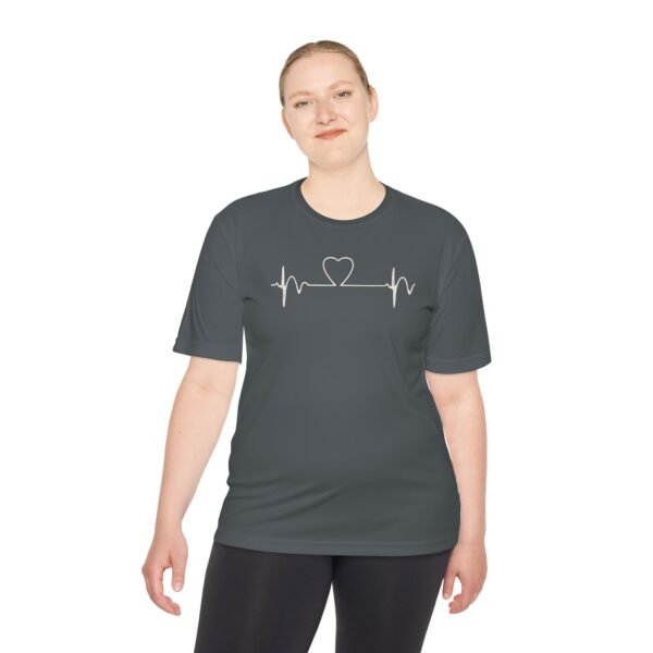 Heartbeat Wellness Tee, Exercise Shirt, Fitness Apparel, Unisex Workout Top, Casual Sportswear, Heart Rate Graphic Tee - Image 12
