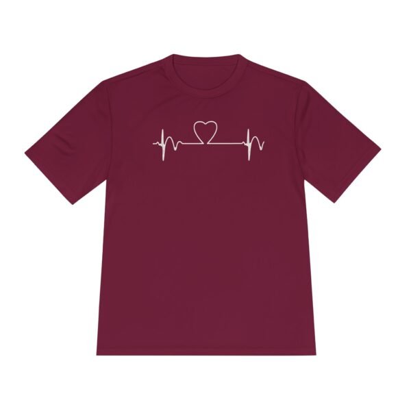Heartbeat Wellness Tee, Exercise Shirt, Fitness Apparel, Unisex Workout Top, Casual Sportswear, Heart Rate Graphic Tee - Image 45