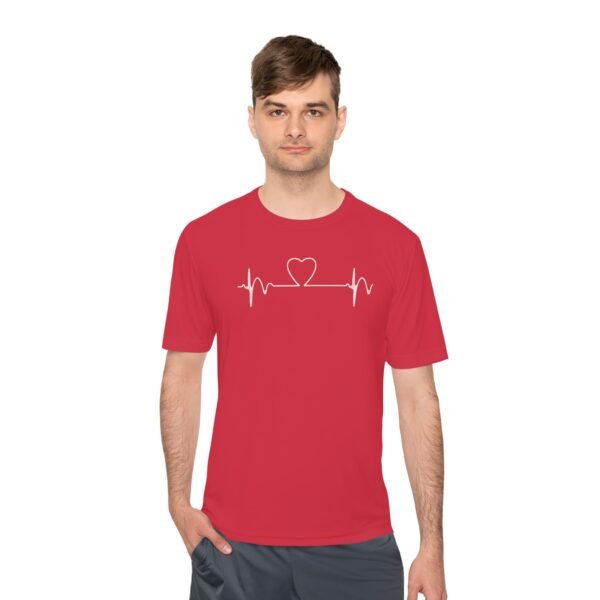 Heartbeat Wellness Tee, Exercise Shirt, Fitness Apparel, Unisex Workout Top, Casual Sportswear, Heart Rate Graphic Tee - Image 43