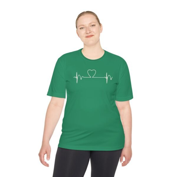 Heartbeat Wellness Tee, Exercise Shirt, Fitness Apparel, Unisex Workout Top, Casual Sportswear, Heart Rate Graphic Tee - Image 36