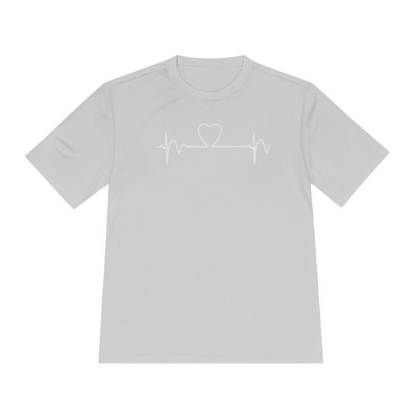 Heartbeat Wellness Tee, Exercise Shirt, Fitness Apparel, Unisex Workout Top, Casual Sportswear, Heart Rate Graphic Tee