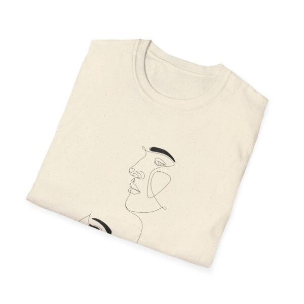 Minimalist Love T-Shirt - Artistic Face Design, Gifts for Her, Graphic Tee, Casual Wear, Valentine's Day - Image 24