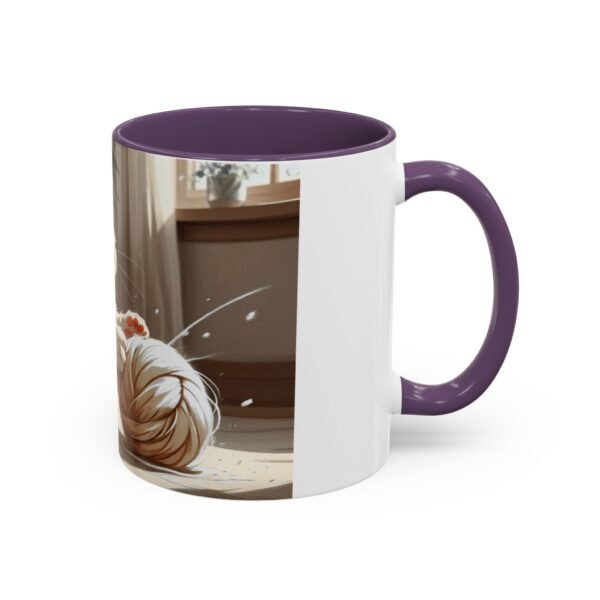 Cat-Themed Accent Coffee Mug, Playful Kitty Design, Perfect Gift for Cat Lovers, Unique Pet Lover Cup, Fun Home Decor, Birthday and [...] - Image 30