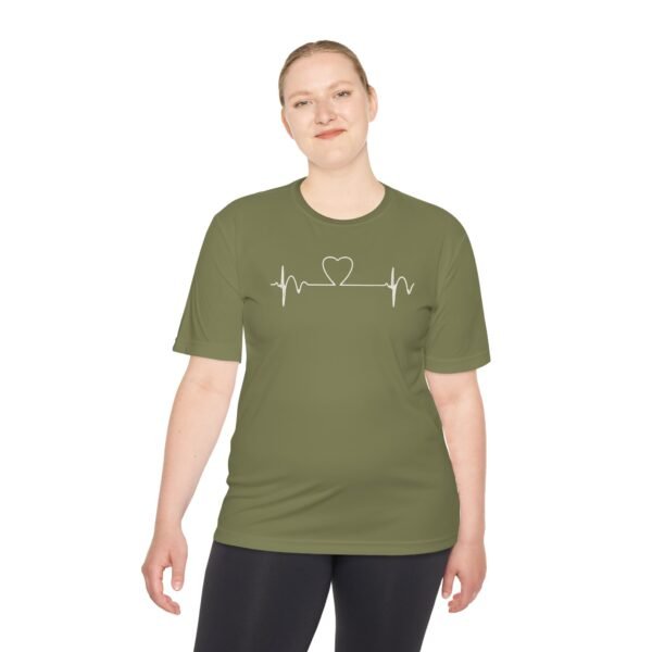 Heartbeat Wellness Tee, Exercise Shirt, Fitness Apparel, Unisex Workout Top, Casual Sportswear, Heart Rate Graphic Tee - Image 28