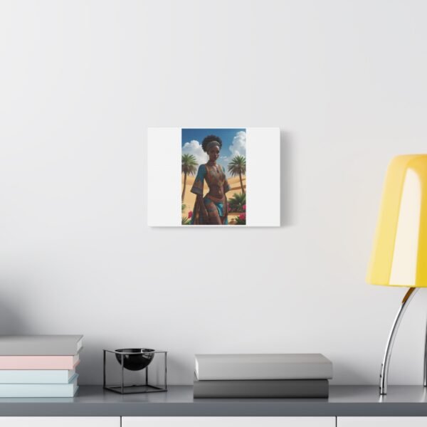 Canvas Wall Art, Bohemian Decor, Afrocentric Images, Home Wall Art, Art for Living Room, Vibrant Artwork, Gift for Her - Image 3