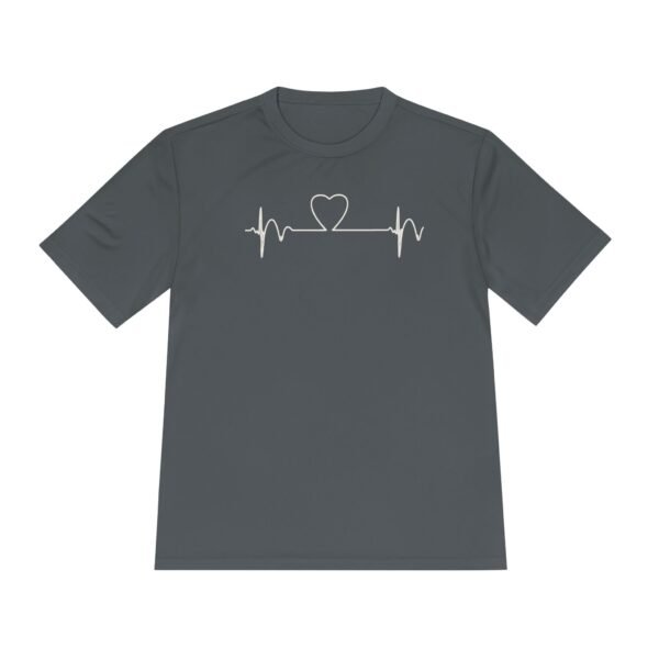Heartbeat Wellness Tee, Exercise Shirt, Fitness Apparel, Unisex Workout Top, Casual Sportswear, Heart Rate Graphic Tee - Image 9