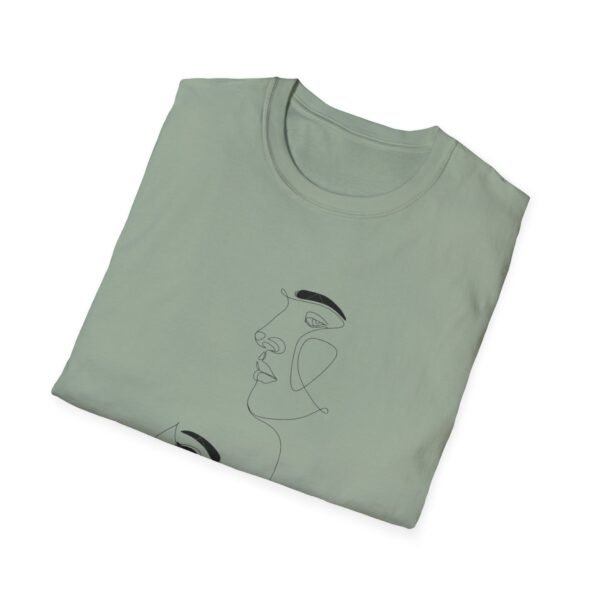 Minimalist Love T-Shirt - Artistic Face Design, Gifts for Her, Graphic Tee, Casual Wear, Valentine's Day - Image 40