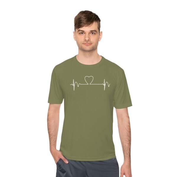 Heartbeat Wellness Tee, Exercise Shirt, Fitness Apparel, Unisex Workout Top, Casual Sportswear, Heart Rate Graphic Tee - Image 27