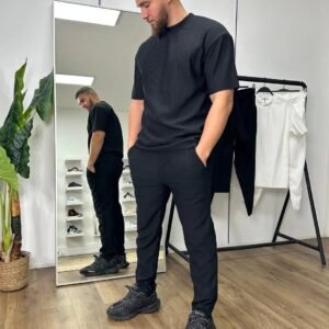 ensemble t shirt en sarwal rido